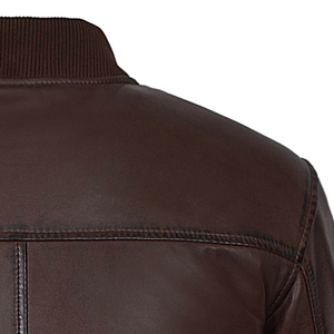 Ride in Style Chaqueta de cuero de motorista negra de alta calidad para hombre Chaqueta de motocicleta de moda para el caballero exigente - Product Image 5