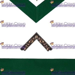 Degré maçonnique AMD Tablier brodé à la main-Maître adorable | Fournisseur de tablier maçonnique Regalia - Product Image 5