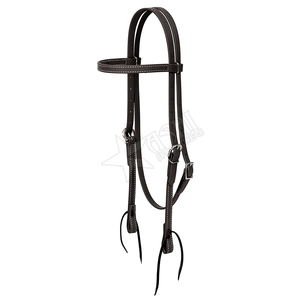 Meilleure vente de bride de course de chevaux en cuir de luxe bride de cheval équestre en cuir véritable aux prix de gros - Product Image 5