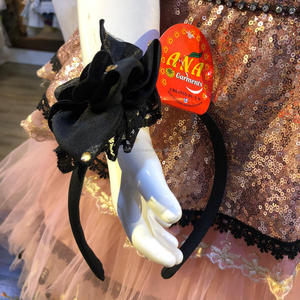 Impresión de volante con secuencia superior vestido de lujo nuevo diseño del bebé chica vestido con diadema - Product Image 4