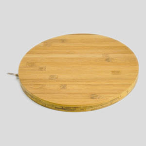 Cutting Board Low Price 2022 Wholesale Round Bamboo with Customized Chopping Blocks Customized Logo Acceptable 30x30x2 Cm
