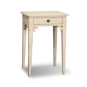 Antique Trắng signe Bàn Cạnh Giường ngủ sang trọng Thụy Điển đồ nội thất thiết kế phòng ngủ bằng gỗ & đồ nội thất phòng khách để sử dụng nhà - Product Image 1