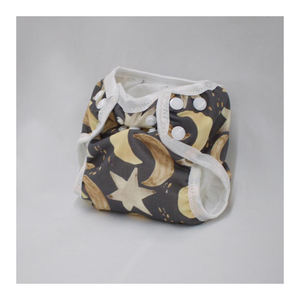 Pañal de tela ajustable para recién nacido, pantalones de pañal de noche, pañales reutilizables para bebé, novedad de 2021 - Product Image 1