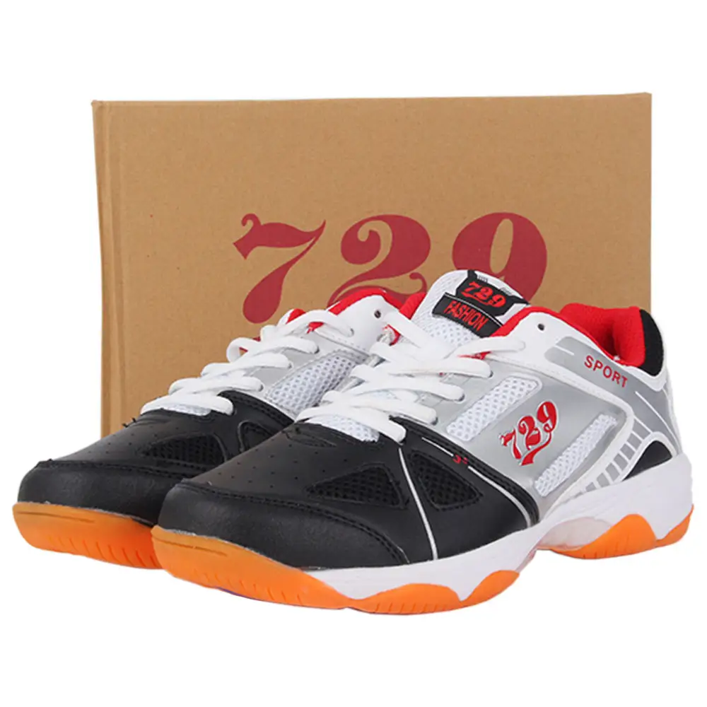 729 Friendship men women's shoes soft comfortable sports shoes professional ping pong training table tennis shoes