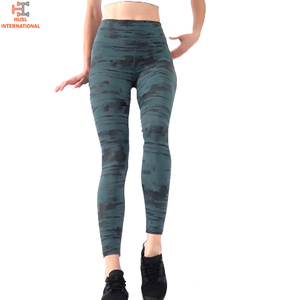 Leggings personnalisés à taille haute pour femmes, teinture unie, haute performance, leggings de sport et de yoga pour femmes - Product Image 6