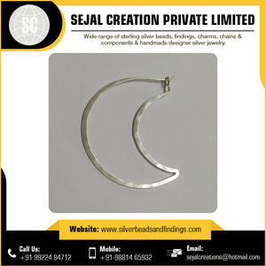 Women's 925 Sterling Silver Drop <b>Earring</b> Fashion Jewelry Findings - Product Image 2