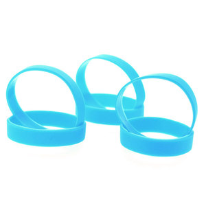 Bande élastique en silicone souple, logo personnalisé, pour l'argent - Product Image 3