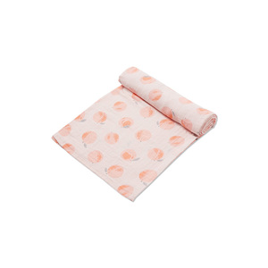 Envoltura de Muselina de Algodón Orgánico Certificado GOTS |   Manta Suave para Bebé Recién Nacido, Personalizada, Unisex, para Recién Nacidos - Product Image 1