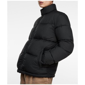 Veste d'hiver décontractée personnalisée avec logo, imperméable, coupe-vent et respirante pour hommes, service OEM en gros - Product Image 2