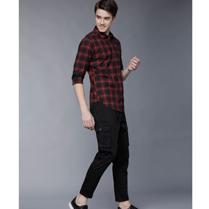 Hombres Cargo Jogger Pantalones Venta al por mayor logotipo personalizado adecuado entrenamiento Hombres Casual Cargo Pant - Product Image 5