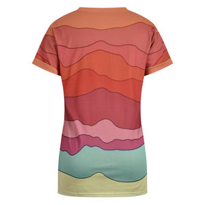 เสื้อยืด Femenino สำหรับผู้หญิง,เสื้อยืดฟิตเนสสำหรับผู้หญิงขนาดใหญ่สั่งตัดสำหรับฤดูร้อน - Product Image 3