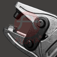 Perforateur manuel multifonction pour trous de rideaux en cuir et papier, avec poignée en alliage d'aluminium argenté de qualité industrielle, 180 mm, OEM ODM, remplaçable
