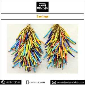 Pendientes de borlas de araña de joyería hecha a mano para mujer, precio asequible, más vendidos, con pedido personalizado aceptado - Product Image 6