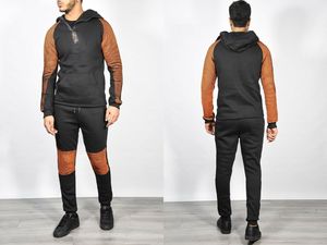 Chándal de poliéster para hombre, prenda inferior ajustada con cremallera y Panel de Rib, hecha en paquistaní - Product Image 4