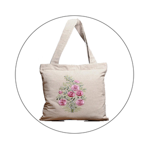 Venta al por mayor de bolsas de compras de algodón de yute ecológicas estilo de moda lienzo mejor fabricante a bajo precio con cierre de cremallera - Product Image 1