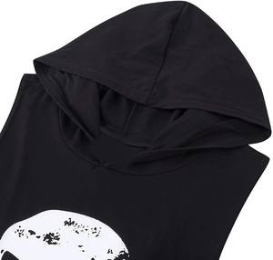 ผ้าฝ้าย100% ผู้ชายเสื้อสวมหัวเสื้อกันหนาวหมวกกระเป๋าที่กำหนดเองปักผลิตภัณฑ์ขายร้อน - Product Image 4