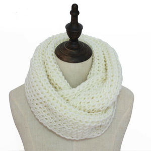 Fashion Warm New Custom Design 12 Colors Ribbed Crinkle <b>Hijab</b> Knitting Jacquard <b>Jersey</b> Cotton Scarf For Women - Product Image 5