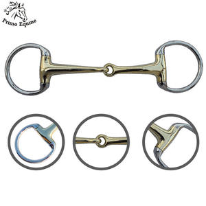 Haute qualité professionnel course de chevaux Eggbutt Bits en acier inoxydable lâche-anneau Durable Western équestre équitation Bit PRIMO - Product Image 2