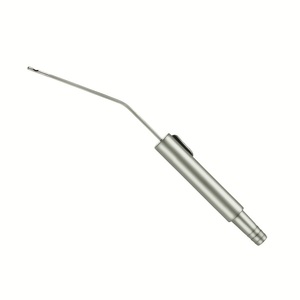 Dermis — filtre d'aspiration en gaz parotti, canlules avec poignée fixé, un trou central, angle de 3mm, 15cm - Product Image 1