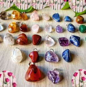 จี้หินอเวนจูรีนแบบผสมรูปผสมเครื่องรางเงินชุบโลหะด้วยไฟฟ้าแบรนด์ยอดนิยมสำหรับงานเลี้ยงเด็กคลาสสิกของแม่ - Product Image 2