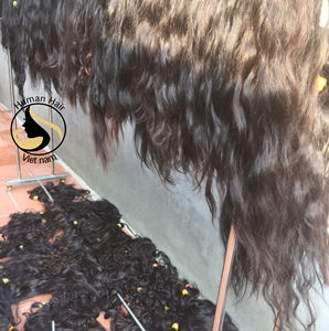 Paquets de cheveux humains vierges de haute qualité bon marché cuticule alignée cheveux raides birmans en vrac vierge brut non transformé trame unique - Product Image 2