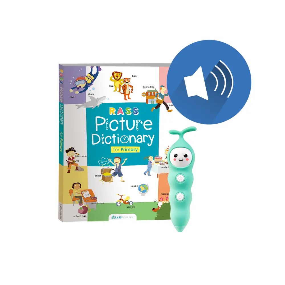 2020 New Learning Machine Classic Picture Dictionary XY1803 Kids Reader Reading Book with Reading Pen