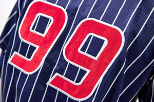 Vêtements de sport haut de gamme nouveau Design maillot de Baseball à rayures et ensemble de pantalons respirant haute qualité Sublimation broderie imprimé techniques - Product Image 5