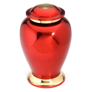 Red Brass Heart <b>Keepsake</b> Cremation Urn for Human and Pet <b>Ashes</b> Small Memorial Urn Decorative Funeral <b>Keepsake</b> Storage - Product Image 3