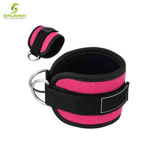 Acolchado de neopreno de alta calidad Correas de tobillo ajustables Protección de levantamiento de pesas para evitar lesiones - Product Image 3