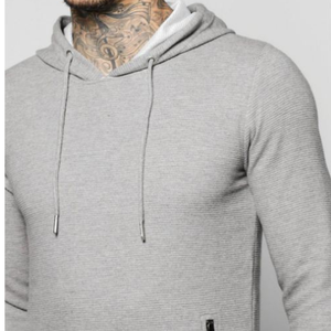 Chándal ajustado de calidad, ropa deportiva para hombre, chándal personalizado para hombre, chándal ajustado, chándal Jogger en blanco con bolsillo con cremallera - Product Image 4