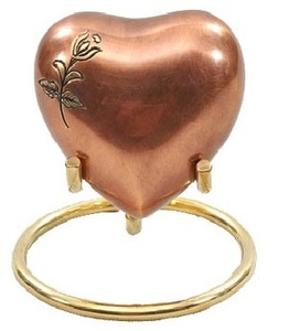 RECIBO DE MEMORIA METÁLICO para CENIZAS FUNERARIAS - Product Image 2