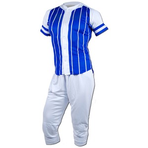 Ensemble d'uniformes de Baseball pour jeunes hommes, bandes lumineuses, costume de Baseball avec broderie sublimation, cousu - Product Image 1