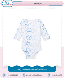 Costume pour bébé en coton biologique, combinaison imprimée personnalisée de haute qualité, prix en gros - Product Image 3