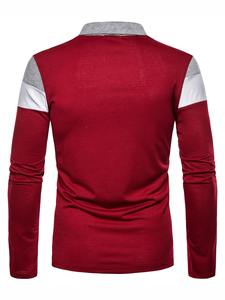 Polo de media manga con botones para hombre, camisa de calidad prémium con dos botones - Product Image 3