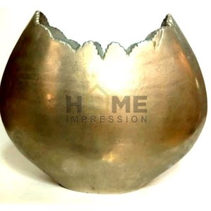 Florero martillado redondo de Metal de grado más alto de calidad, florero de centro de mesa de diseño de lujo para proveedores mayoristas - Product Image 6