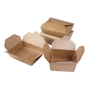 Boîtes alimentaires en papier Kraft, à emporter - Product Image 6