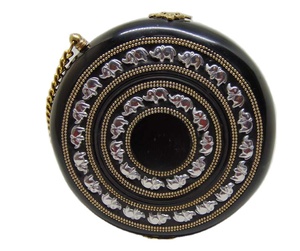 Custom Wholesale Women Resin Acrylic Round Box Clutch & Purse - Product Image 1