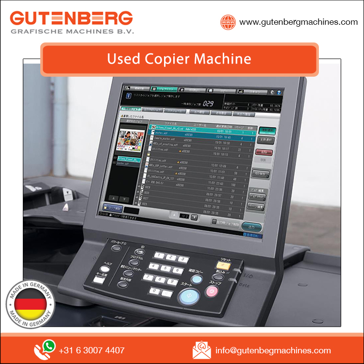 Second Hand Digital Image Printer Photocopier Machine for Ko<i></i>nica Minolta from Trusted Seller