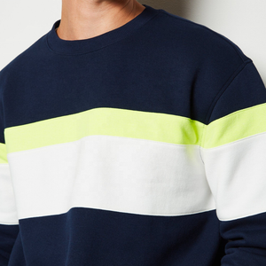 Hombres Color Block Última Moda Hombres Sudaderas 2024 cordón coreano - Product Image 6