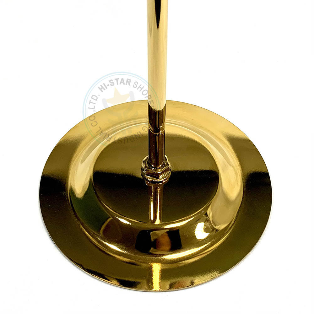 Gold gold color stand