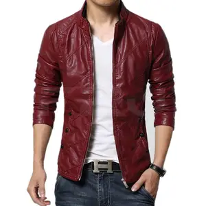 Veste en cuir pour hommes, produit qualité supérieure, personnalisé, Pakistan,