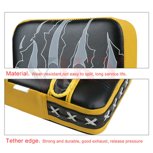 Almohadilla de Kick Boxing personalizada de alta calidad Diseño superior con almohadilla de kick personalizada de cuero de alta calidad - Product Image 4