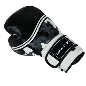 Guantes de Boxeo de Camuflaje Profesionales Personalizables, Coloridos, de Cuero Pakistaní, Unisex, de Alta Calidad para MMA, con Diseño Personalizado de Artes Marciales - Product Image 2