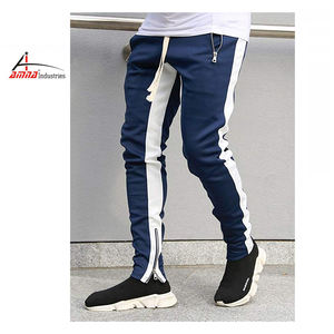 Pantalones de chándal de algodón 100% para hombre, pantalones de chándal de peso pesado para invierno, oferta - Product Image 1
