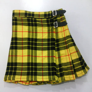 Scottish Kilt Quality <b>Womens</b> <b>Tartan</b> Kilt With Side Fasteners And Pleated Structure Adjustable Ladies <b>Tartan</b> Kilt <b>Skirt</b> - Product Image 5