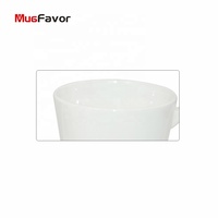 Mug호의 승화 12 oz 사진 세라믹 콘 모양 사용자 정의 인쇄 라떼 커피 머그잔 MW12 화이트 세라믹 머그잔 선물 커피 머그잔