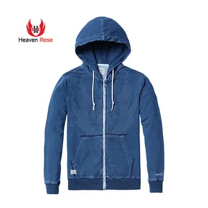 Yeah Slim Fit Long Sleeve Zipper Hoodie With Kangaroo Pocket for Men Best for Sale - Product Image 1