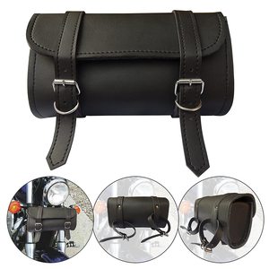 Moto pesada motocicleta bolsas Motor ciclo bolsa de PU cuero negro moto pesada herramientas bolsa de almacenamiento - Product Image 6