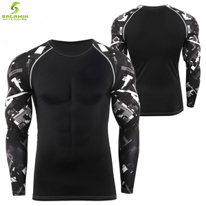 Wholesale Best Quality Customized Sublimated Martial Arts Rash Guard 100% Polyester Eco-Friendly Short <b>Sleeve</b> - Product Image 6