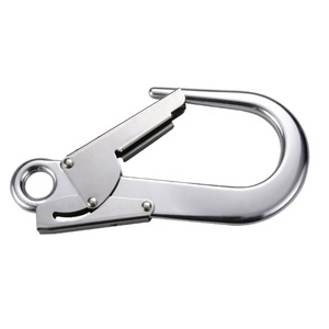 ตะขอเกี่ยวแบบสลักเกลียว อลูมิเนียมอัลลอยด์ ได้รับการรับรองมาตรฐาน CE EN 362 รองรับแรงดึง 22 กิโลนิวตัน อุปกรณ์ป้องกันการตกจากที่สูงสำหรับงานนั่งร้าน ADELA - Product Image 2